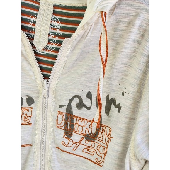 NAPAPIJRI Womens Geographics Full Zip Reversible Hoodie Jacket Sz Medium - Picture 15 of 16